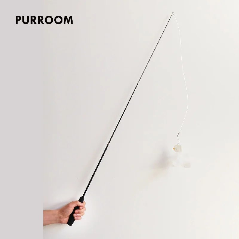 - Pet educational toy recommendationsPURROOM Retractable Cat Teaser Cat Toy