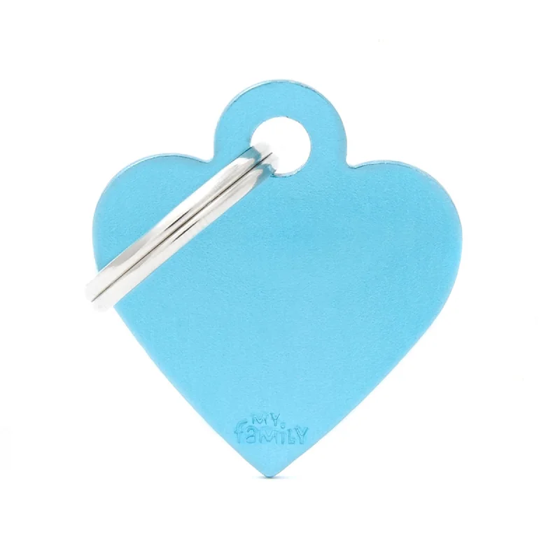  . **Cat toy cat teaser**Small Aluminium Light Blue Heart