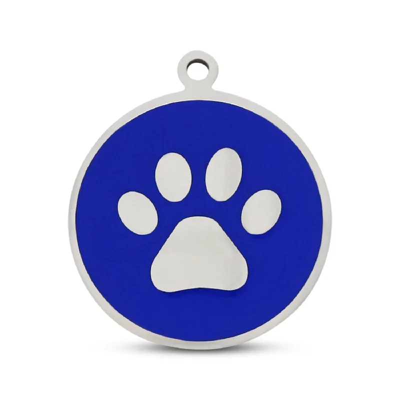  . **Pet water dispenser is silent**Blue Paw in Stainless Steel With Enamel