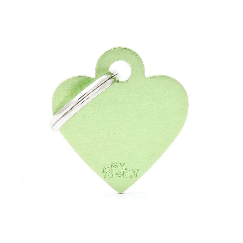  . **Dog traction rope is automatically retractable**Small Aluminium Green Heart