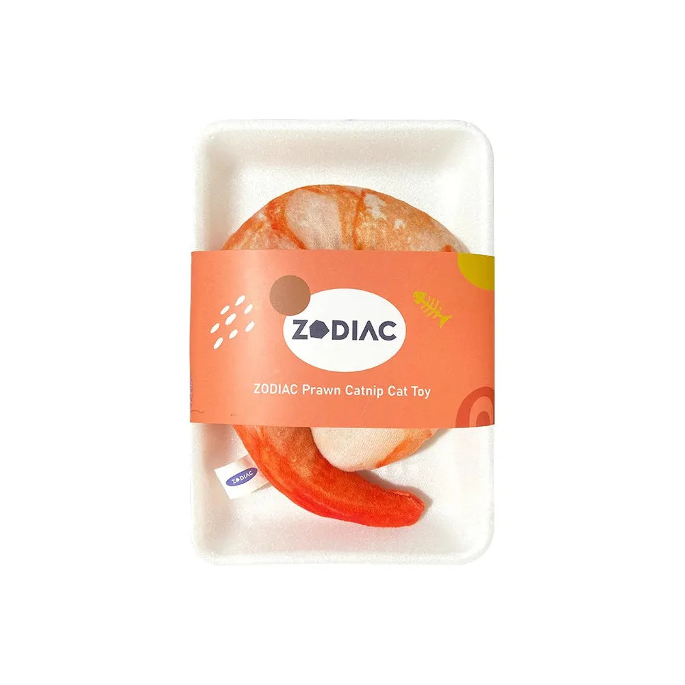 - Dog toy recommendationsZODIAC Prawn Catnip Cat Toy