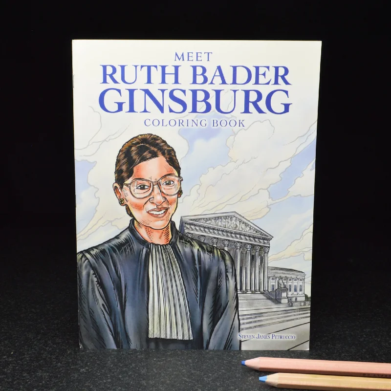 ---Meet Ruth Bader Ginsburg Coloring Book