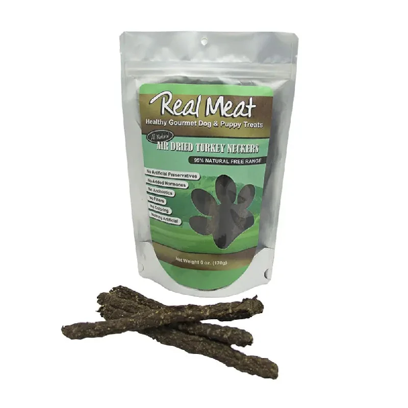 - Foldable and portable cat bagReal Meat® Air-Dried Turkey Neckers Dog Treats 6 Oz