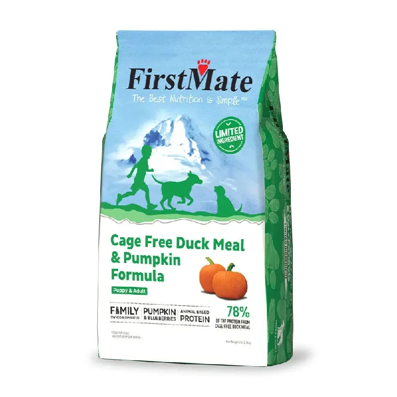 - Automatic temperature adjustment cat bedFirstMate? Grain Free Limited Ingredient Diet Duck and Pumpkin Formula Dry Dog Food