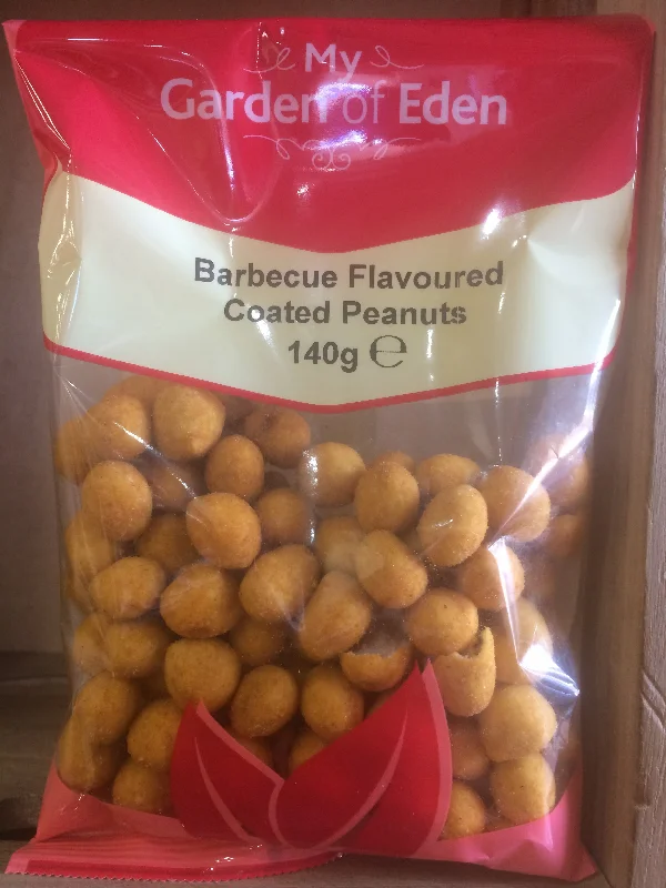 - Foldable and portable cat bagMy Garden of Eden BBQ Flavoured Coated Peanuts 140g