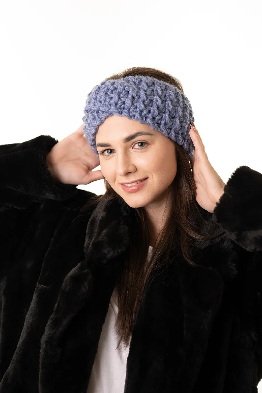 ---Twisted Headband (Crochet)