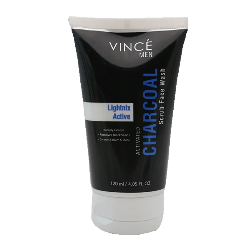 - Pet tear stain cleaning wipesVINCE MEN CHARCOAL SCRUB WASH 120 ML