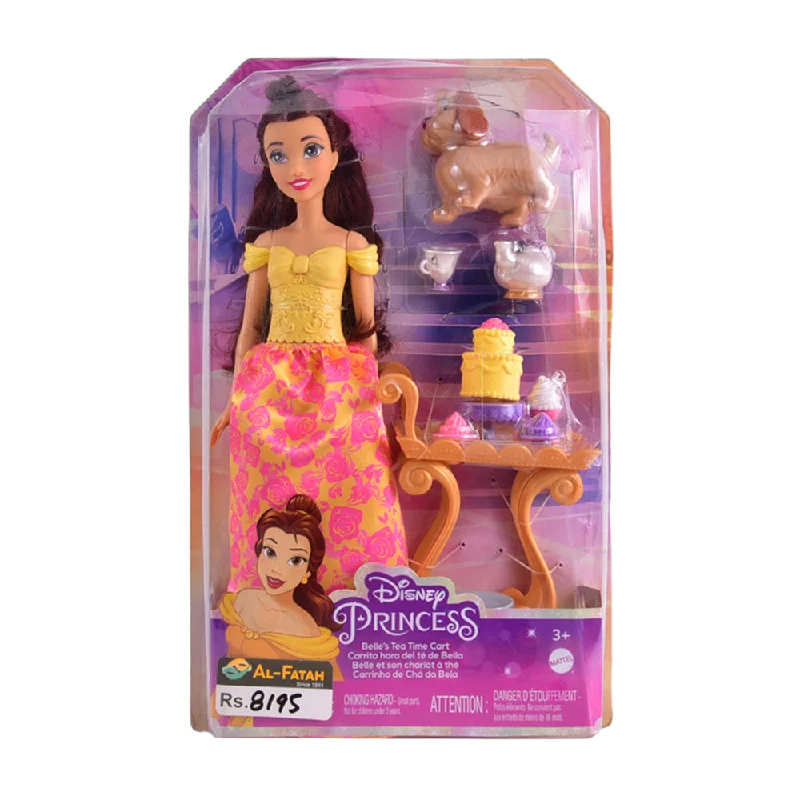 Pet ProductsHLW19 DISNEY PRINCESS BELLE DOLL WITH TEA CART A.I