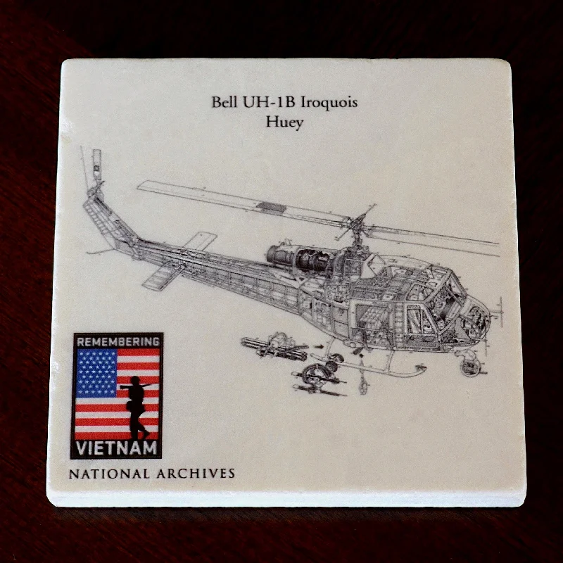 - Car dog seat beltBell Huey UH1B Iroquois Helicopter Coaster