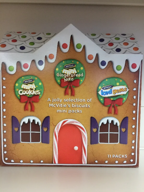 - Air box TSA certified check-inMcVities Mini Gingerbread Men, Iced Gems & Cookies 11 Biscuits Pack - Air box TSA certified check-inMcVities Mini Gingerbread Men, Iced Gems & Cookies 11 Biscuits Pack