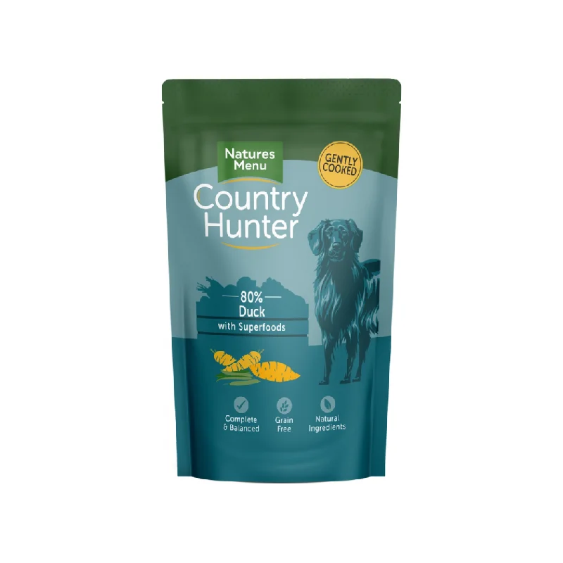 - Automatic induction pet water dispenserCountry Hunter Duck & Superfoods Pouch 150g