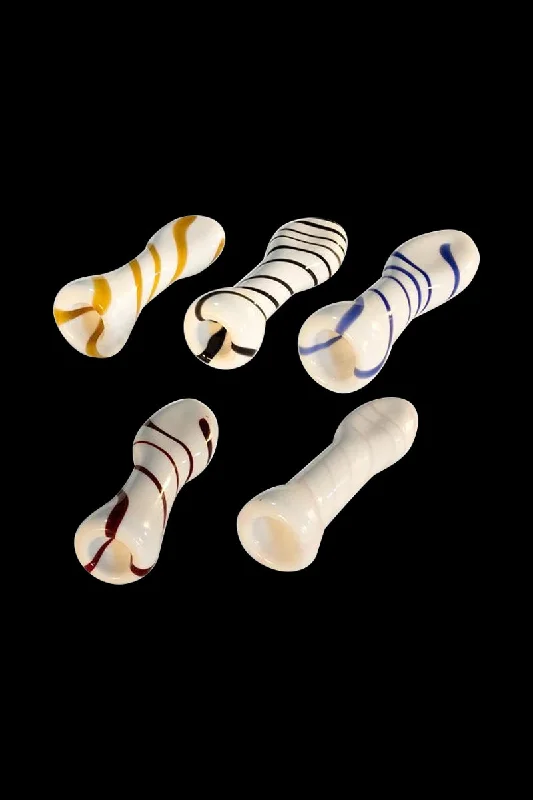 - Dog disposable foam shower gelWhite Glass One Hitter Pipe with Stripes