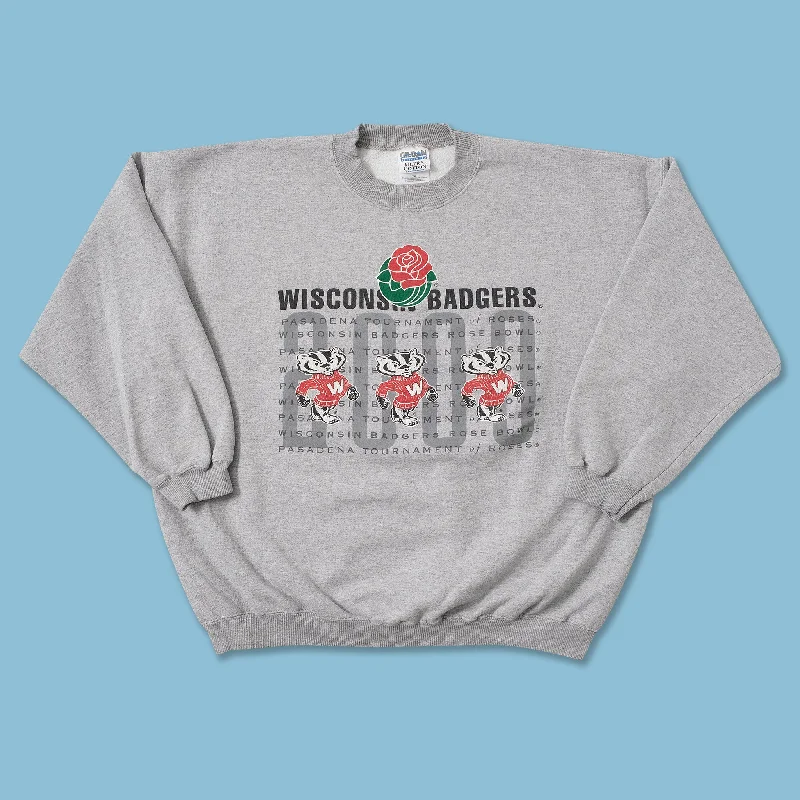 - Remote interactive pet feederVintage Wisconsin Badgers Sweater XXLarge
