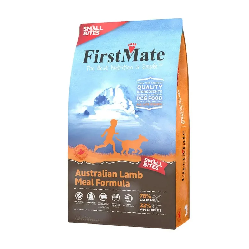- Dog anti-slip matFirstMate? Grain Free Limited Ingredient Diet Australian Lamb Meal Formula Small Bites Dog Food 14.5 - Dog anti-slip matFirstMate? Grain Free Limited Ingredient Diet Australian Lamb Meal Formula Small Bites Dog Food 14.5