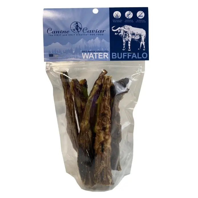 ---Canine Caviar Water Buffalo California Rolls Dog Treats 6pk, 6"