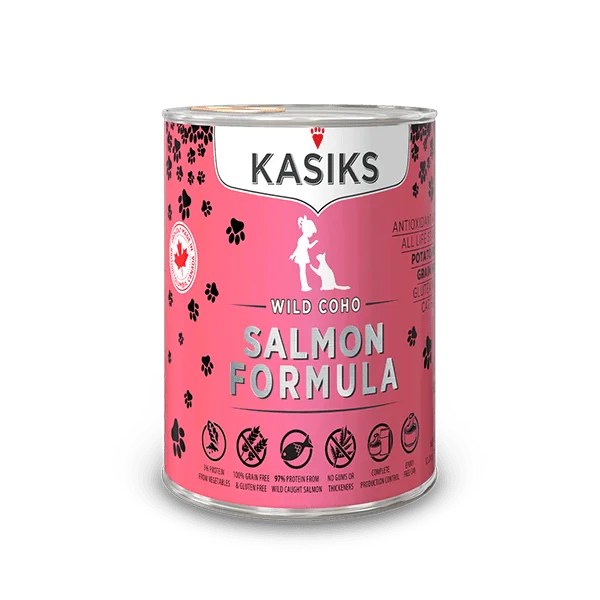    - Cat food for immune system support  Kasiks Cat Can Wild Coho Salmon