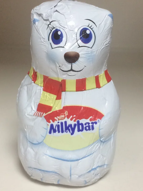 - Natural latex pet mattressMilkybar Hollow White Chocolate Polar Bear Cubs 25g