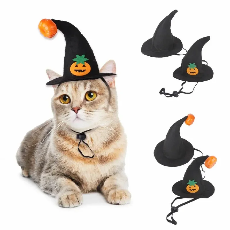 Anniepaw Dog Cat Halloween Witch Hat Pumpkin Smile Costume Photo Prop Party Headwear Anniepaw Dog Cat Halloween Witch Hat Pumpkin Smile Costume Photo Prop Party Headwear