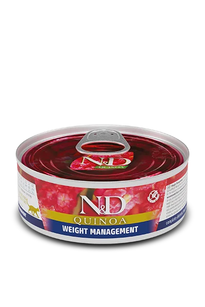    - How is Bricky cat food?  Farmina N&D Cat Can Quinoa Weight Management Lamb
