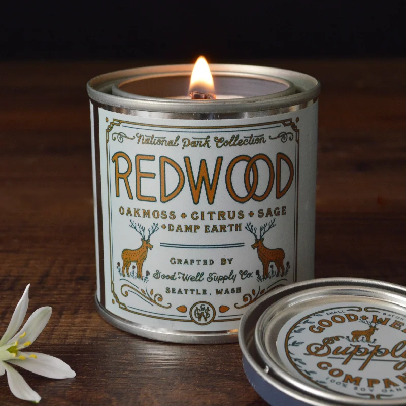 ---Redwood 8 Oz. Candle