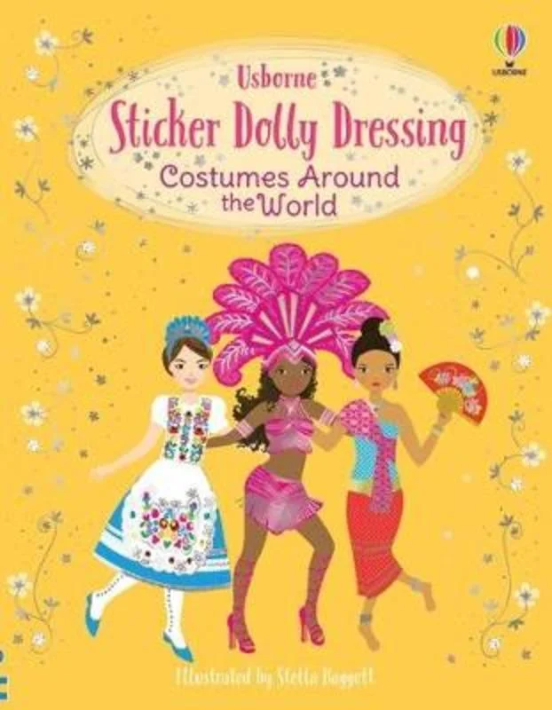 - Parrot climbing and standing wooden frameSticker Dolly Dressing Costumes Around the World - Parrot climbing and standing wooden frameSticker Dolly Dressing Costumes Around the World