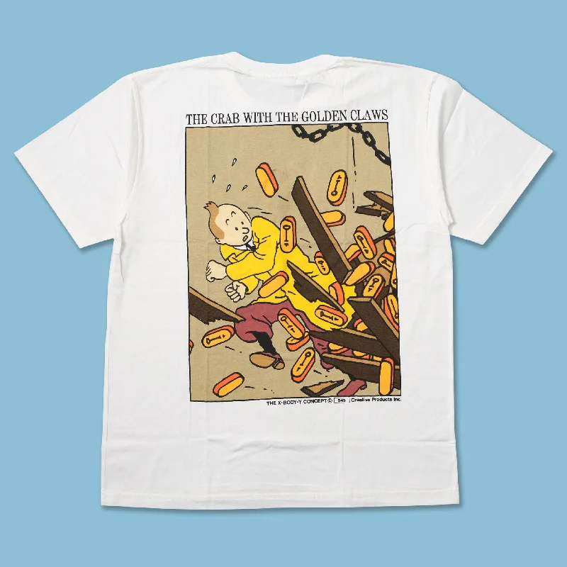 Pet ProductsVintage DS Tintin The Crab With The Golden Claws T-Shirt Large