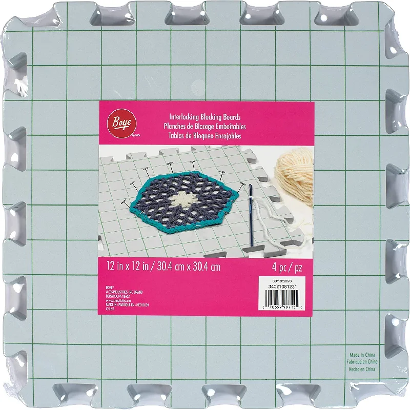 - Organic cotton dog bibsBoye Interlocking Blocking Boards 12 X 12 in – 4pk