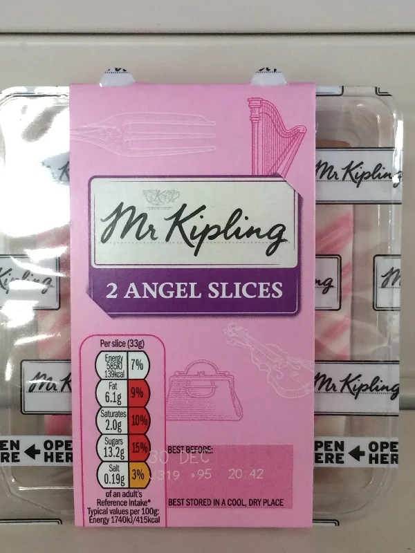 - Degradable pet feces bagMr Kipling Angel Cake 2pack Slice - Cake on the Go