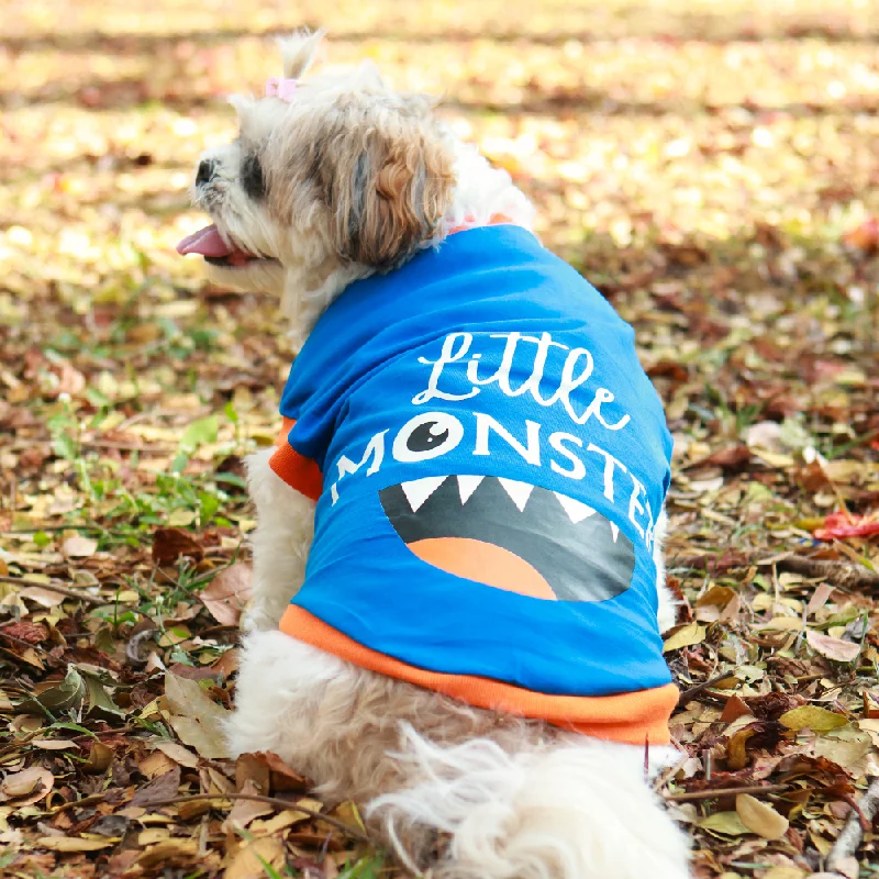 ---Little Monster Dog T-shirt (Blue)