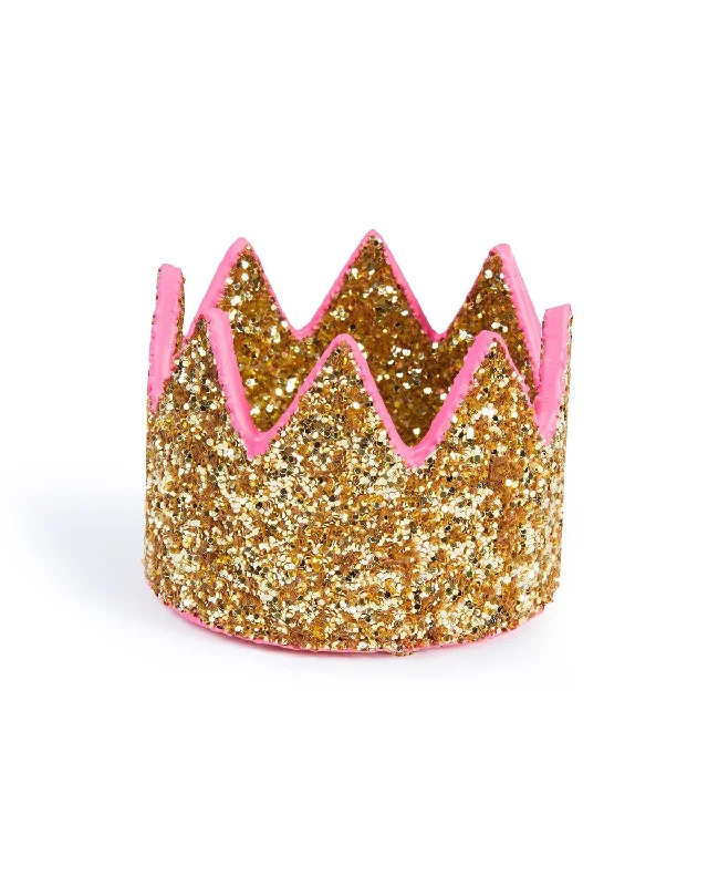 Meta Cat Crown - Chic Gold Crown for Stylish Cats
