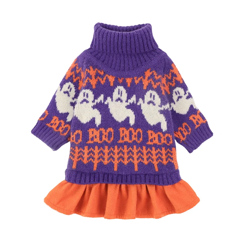 - Pet stroller can be taken on the planeSpooky Halloween Dog Sweater Dress