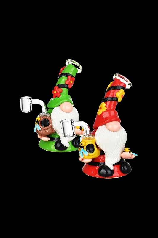 - Chinchilla cooling ice nest ceramic plateFlower Gnome Glass & Enamel Dab Rig