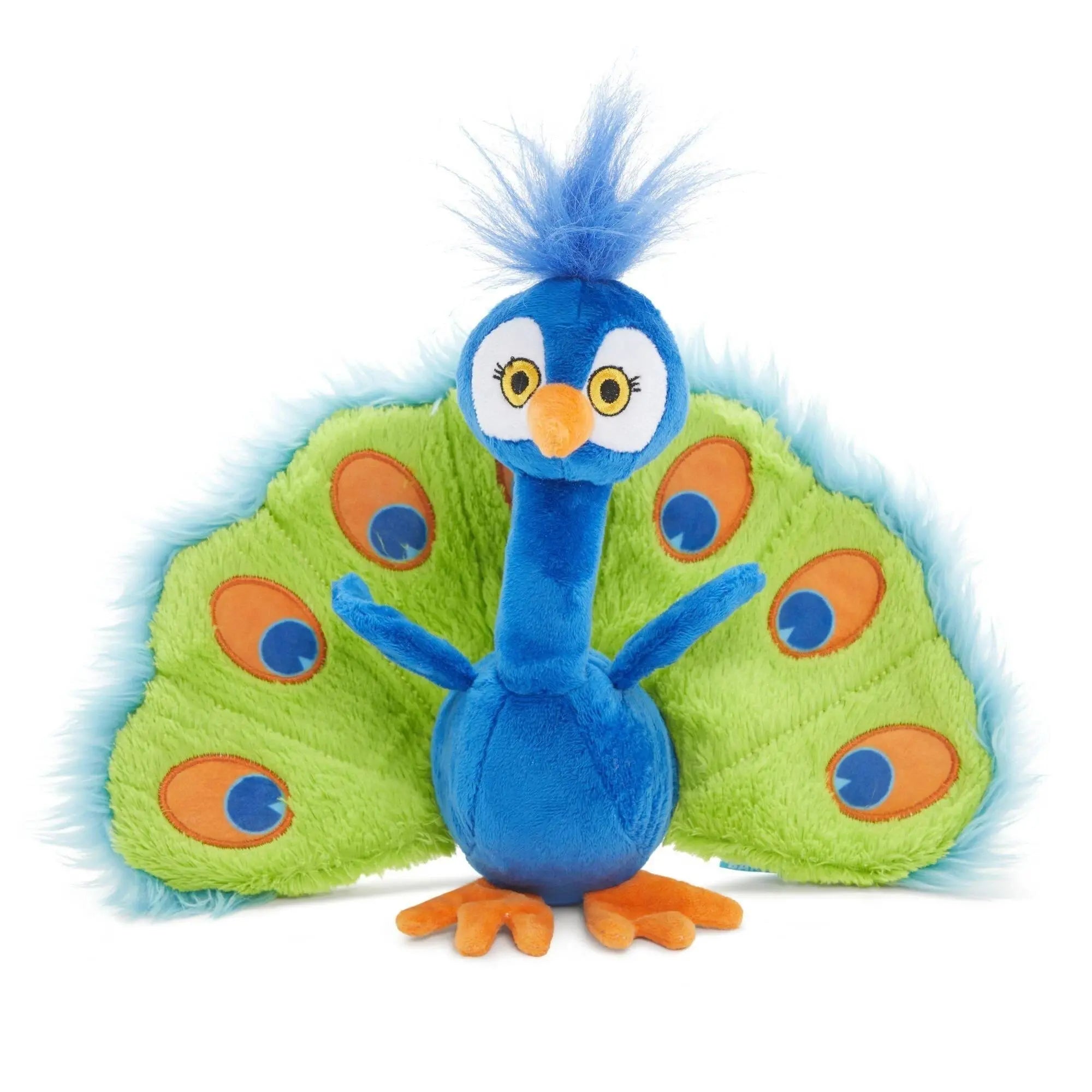 - Pet stroller can be taken on the planeBARK Pop Peacock Dog Toys