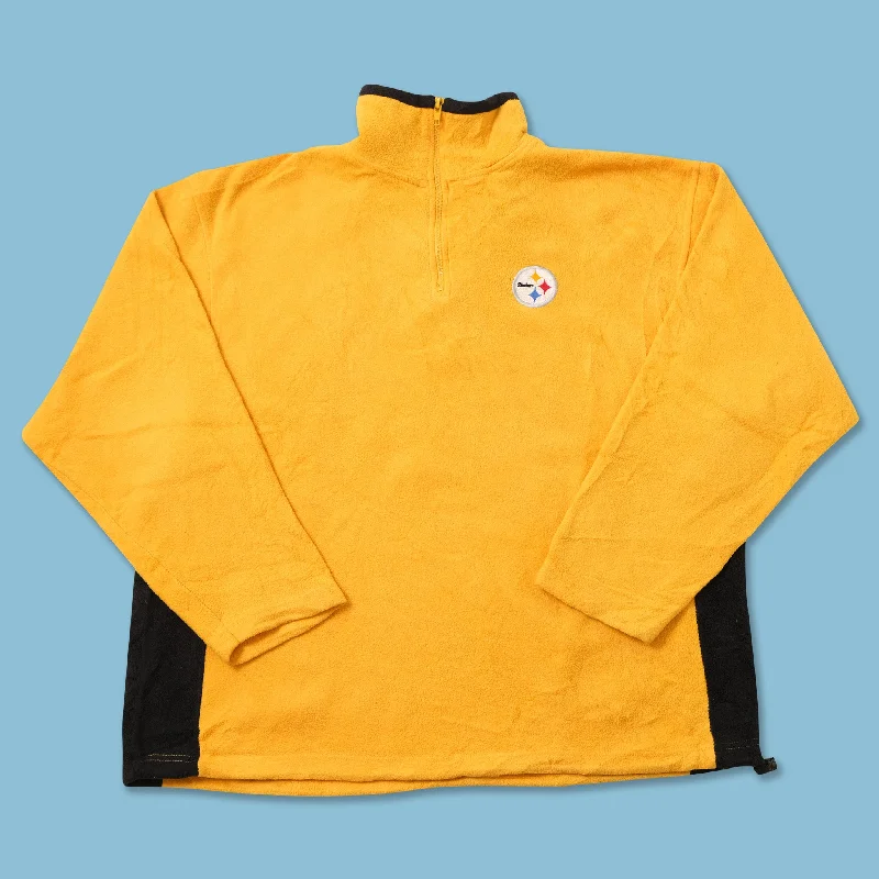 - Summer pet ice matVintage Piitsburgh Steelers Q-Zip Fleece XLarge