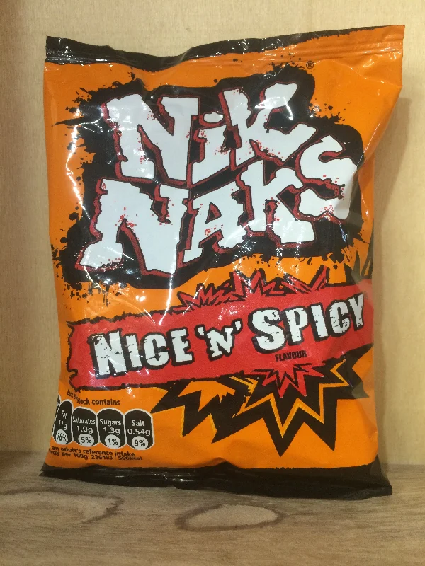 ---Nik Naks Nice 'N' Spicy Flavour Corn Snack 30g