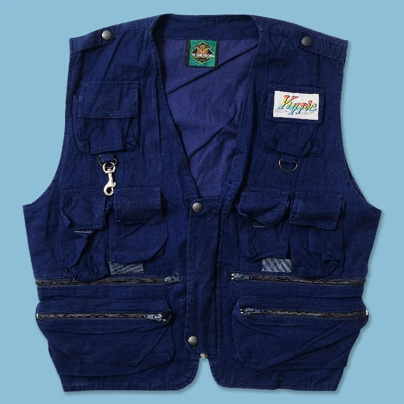 - Pet stroller can be taken on the planeVintage Utility Vest Small