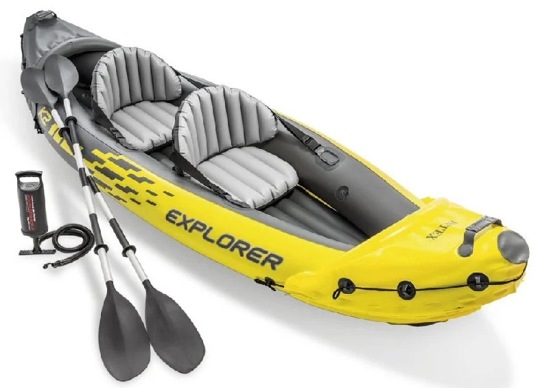 - Cat anti-jump window safety netIntex EXPLORER K2 Inflatable Kayak