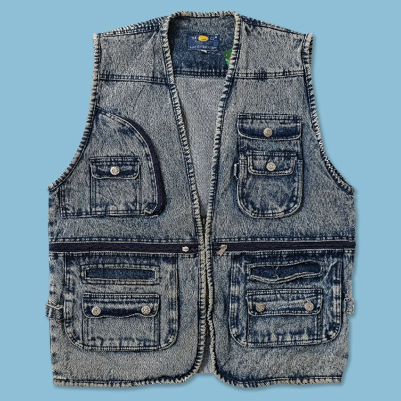 - Climbing pet constant temperature heating padVintage Denim Utility Vest XLarge