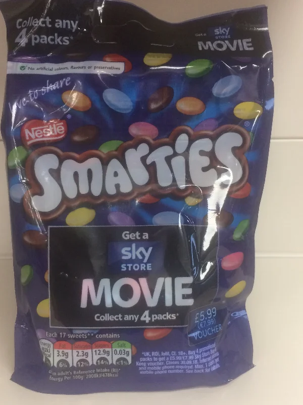  -Anti-scratch sofa protective coverNestle Smarties 125g Bag