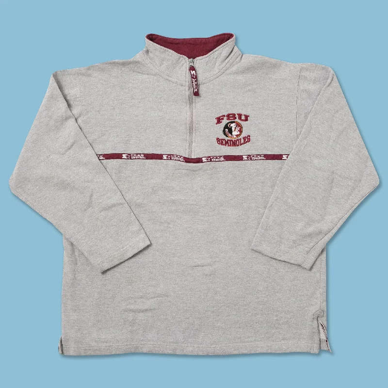 - Dog anti-slip matVintage Starter Florida State Seminoles Q-Zip Sweater Medium
