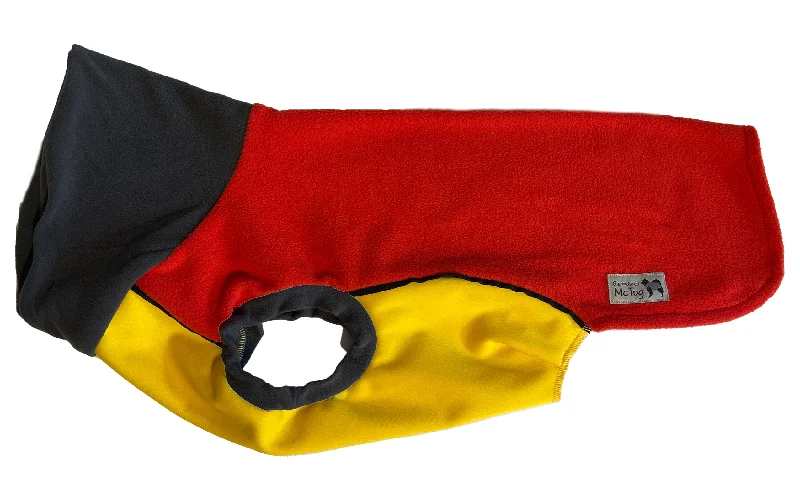 - Pet vitamin complex nutrition tabletsRed Yellow Polar Fleece - Waterproof belly McTog Dog Jumper