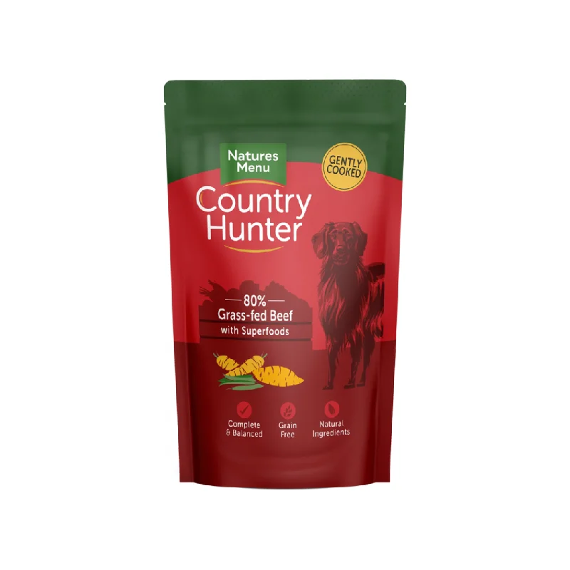 ---Country Hunter Beef & Superfoods Pouch 150g