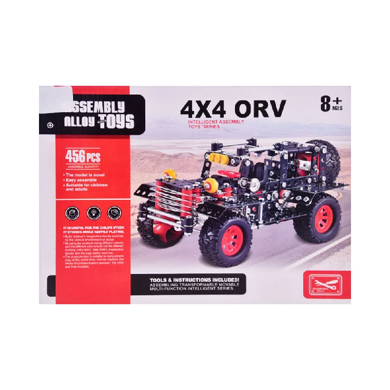 ---523 DIY JEEP BLOCK SET 456PCS