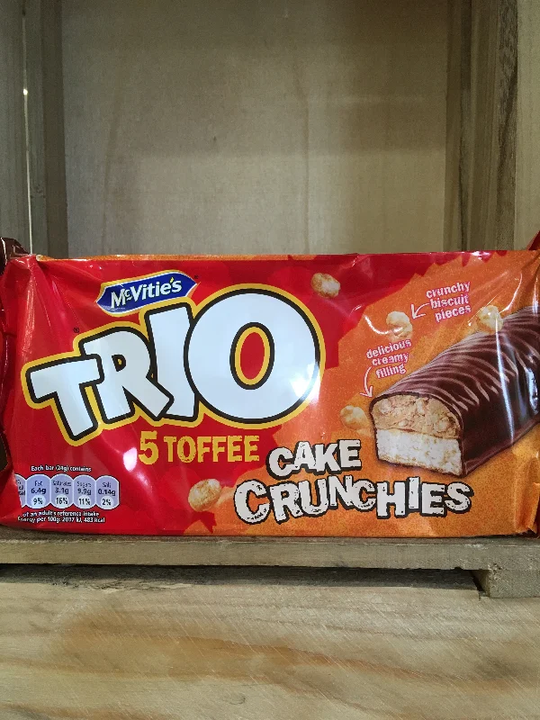 - Summer pet ice matMcVitie's Trio 5 Toffee Cake Crunchies