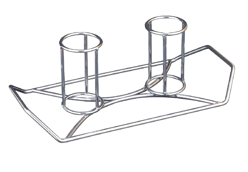---Camp Chef Double Beer Can Chicken Holder