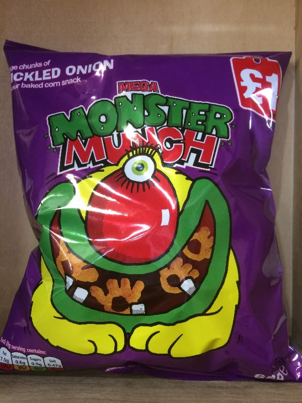 ---Monster Munch Pickled Onion Flavour 68g