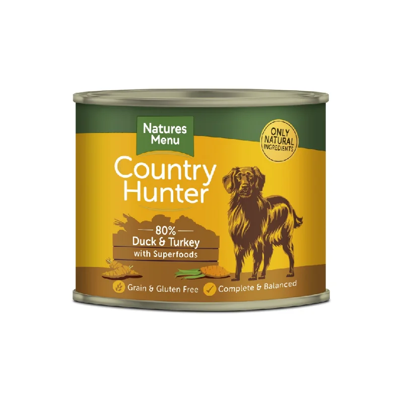 - Postoperative pet anti-licking Elizabethan collarCountry Hunter Duck & Turkey with Superfoods Tin