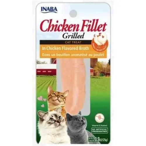 - Remote interactive pet feederInaba Chicken Fillet Grilled Cat Treat in Chicken Flavored Broth - Remote interactive pet feederInaba Chicken Fillet Grilled Cat Treat in Chicken Flavored Broth