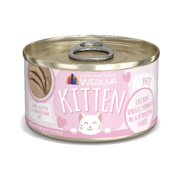    - Senior cat food  Weruva Cat Kitten Chicken Breast Pate