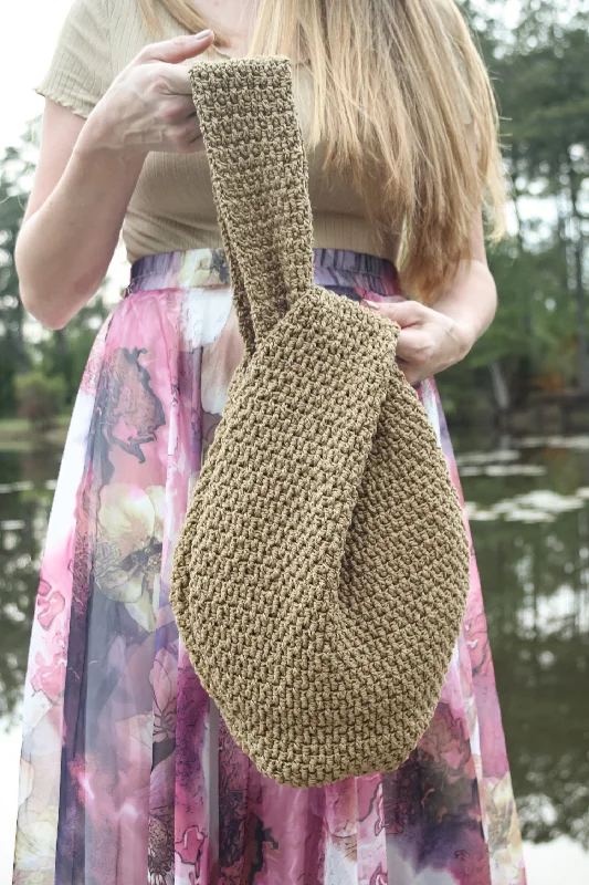 ---Crochet Kit - Modern Knot Bag